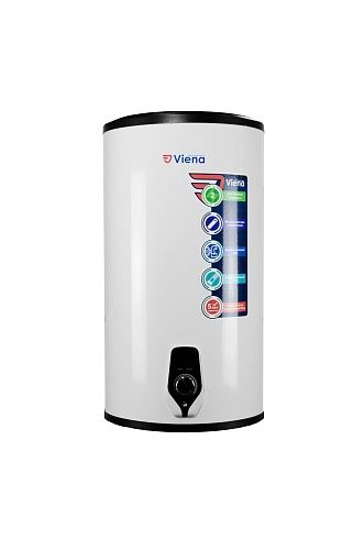Водонагреватель Viena  EVS 50-V нерж. бак, круглый, 0,7/1,3 кВт