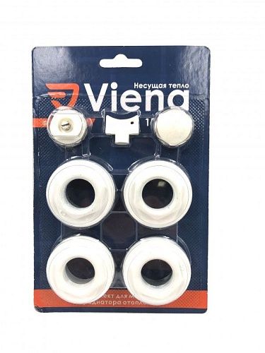 Комплект для радиатора 1/2 без кроншт.VIENA