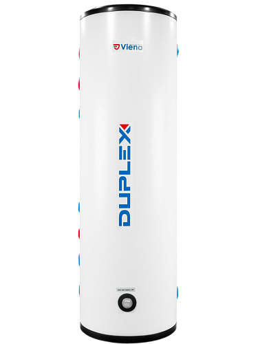 Бойлер Viena WTD 150 L (левое подключение) напольный-настенный, нерж. сталь Duplex 2205, мощность змеевика 35квт