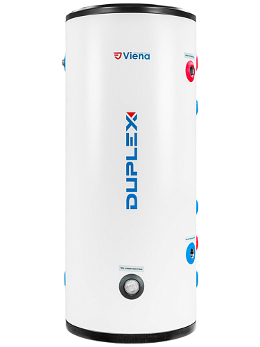 Бойлер Viena WTD 100 L напольный-настенный, нерж. сталь Duplex 2205, мощность змеевика 28квт