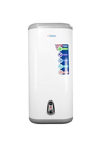 Водонагреватель Viena  EVP 80-V, нерж. бак, плоский, 0,7/1,3 кВт